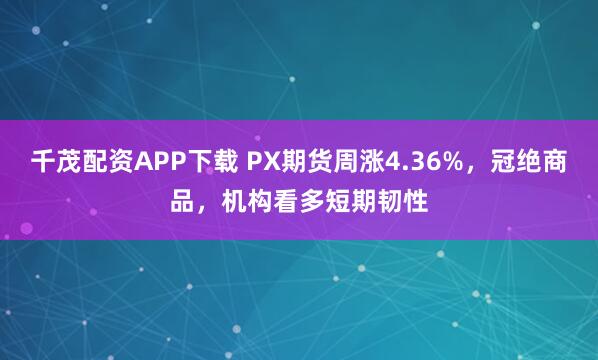 千茂配资APP下载 PX期货周涨4.36%，冠绝商品，机构看多短期韧性